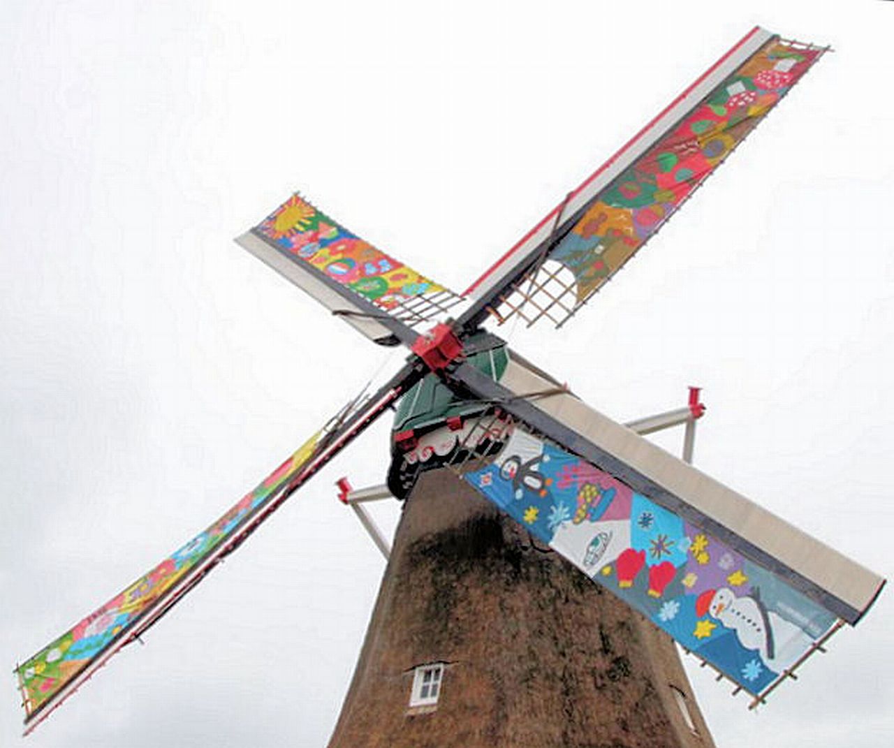 Molenkunstproject 2012: Leemansmolen Vriezenveen 150 jaar