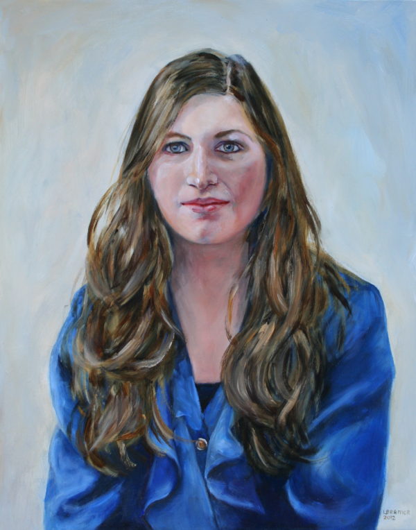 'Loes' 2012 olieverf 40x50 cm